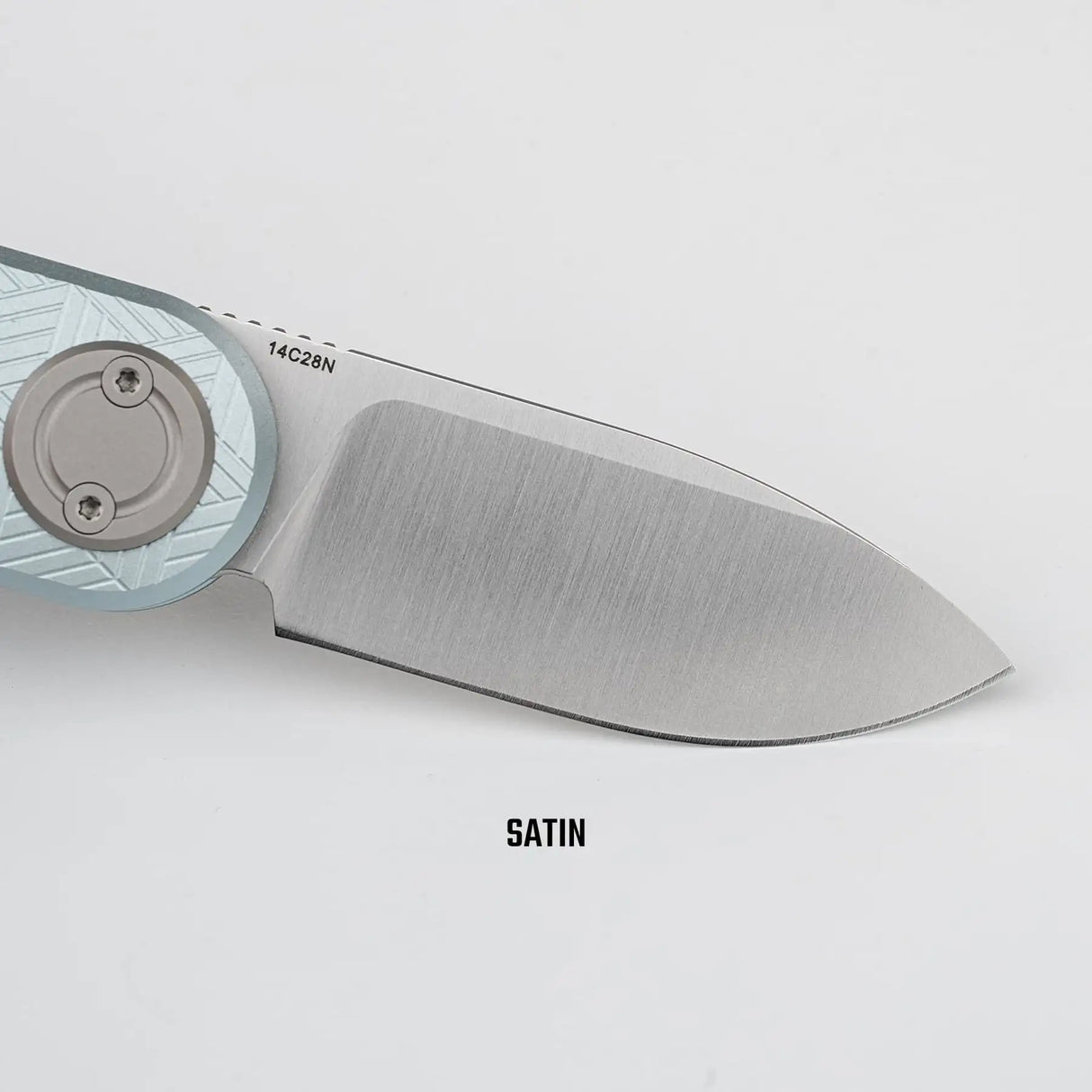 Corgi V | Macaron Blue Milled Aluminium + 14C28N - A3725