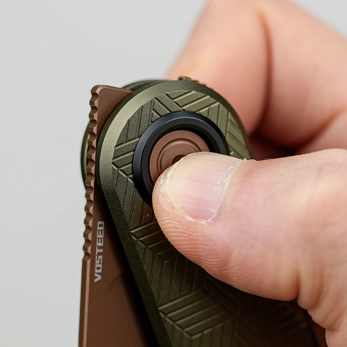 Corgi V | Green Milled Aluminium + 14C28N - A3724