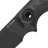 Drop Bear Fix 3 | Black Micarta + Drop Point 1095