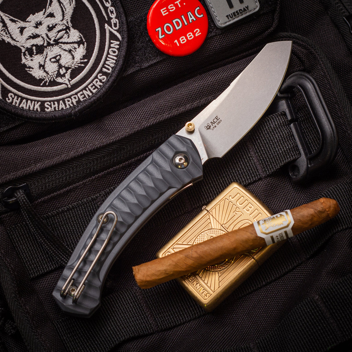 ACE Iona Sailor | Wolf Grey FRN + S90V