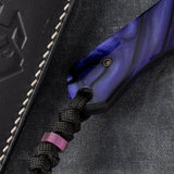 Collusion - J.W.Kollab Fixed Blade | Kirinite Purple Wave