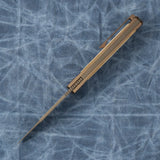 Gunslinger Jack | Green Linen Micarta + Acid SW S90V