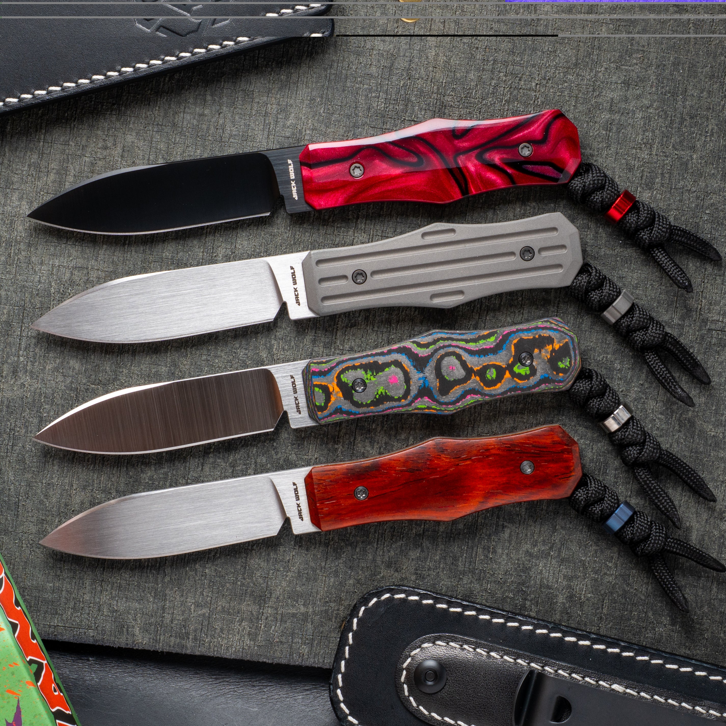 Jack Wolf Knives Vampire FIXedc - JWK Fixed Blade EDC Knife