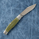 Gateway Stockman | Green Canvas Micarta