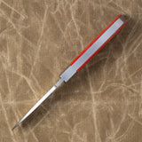 Timber Jack | Fire Canvas Micarta - Steel Series