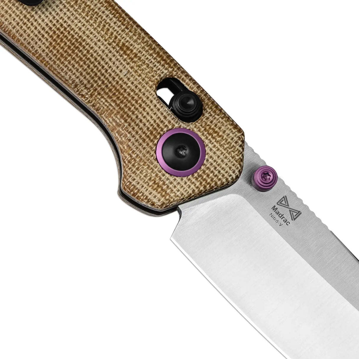 Madrac | Natural Micarta + Nitro-V