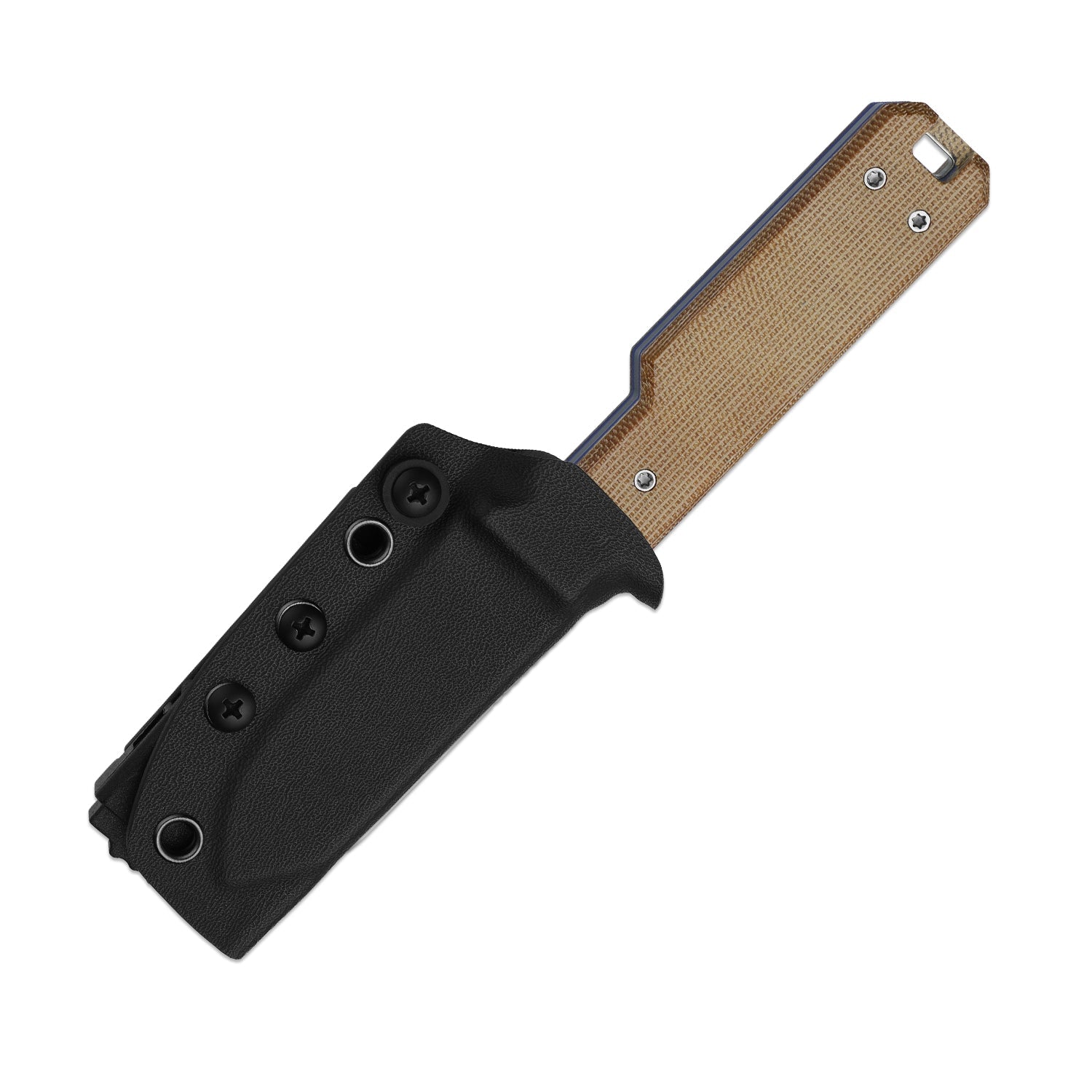Abrams | Brown Norplex UltreX™ Micarta & G10 + Stonewash 14C28N