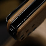Aegis T | Brown G10 + Black Serrated AEB-L