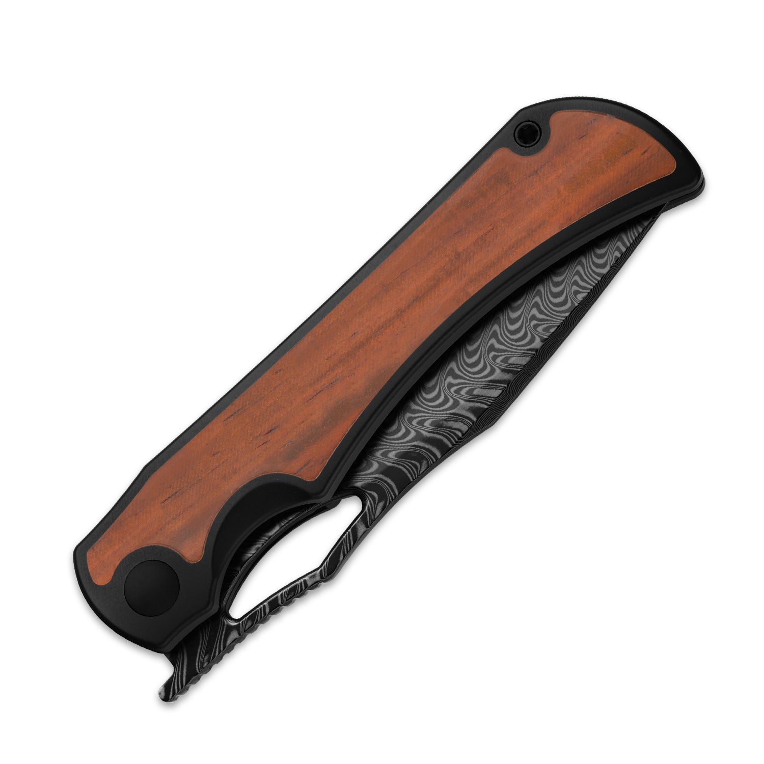 Allure | Ti & Panama Rosewood + Damascus