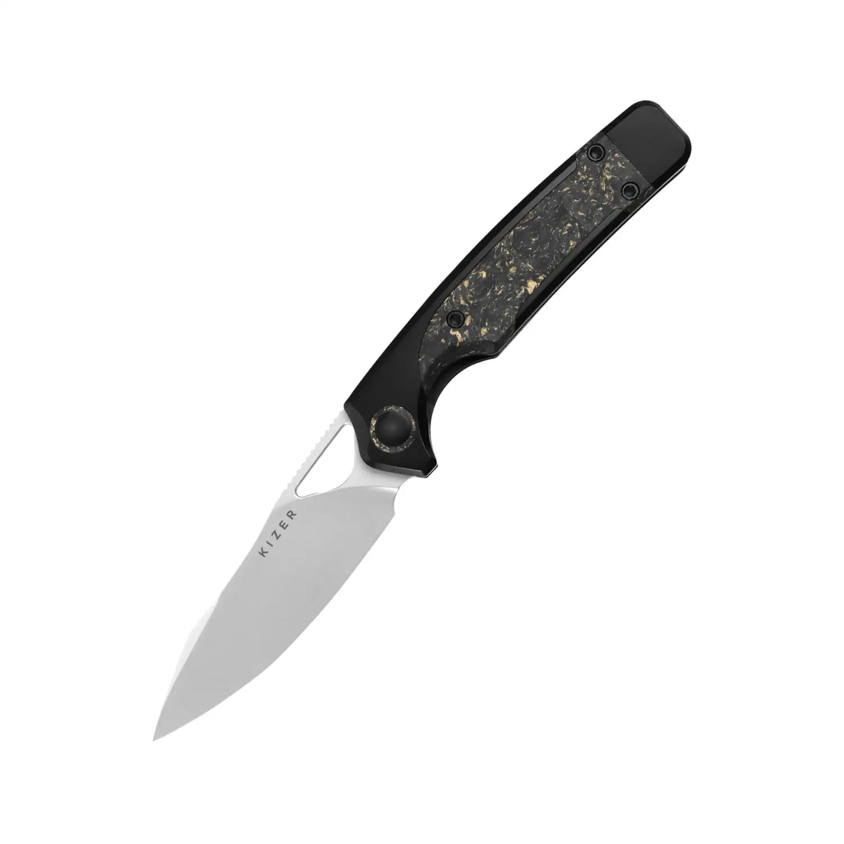 Ara | Carbon Fibre Gold Flake  S45VN