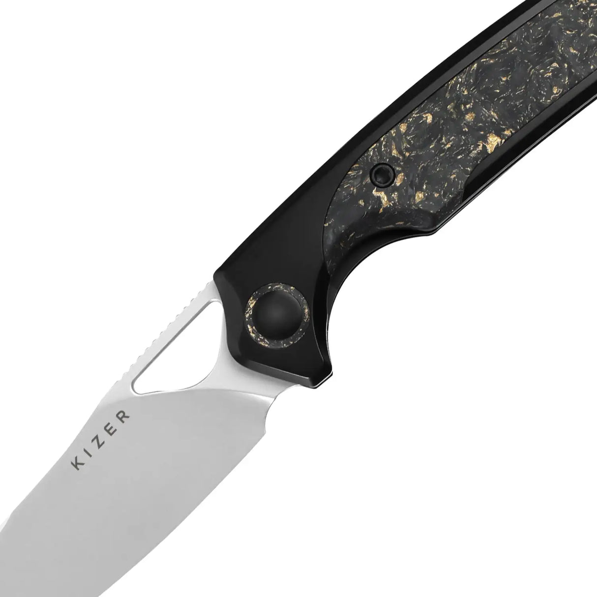 Ara | Carbon Fibre Gold Flake  S45VN