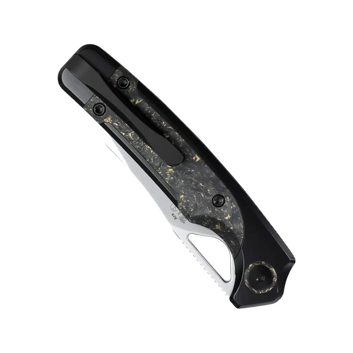Ara | Carbon Fibre Gold Flake  S45VN