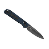 Begleiter 2.9 | Milled  Blue Aluminium + DLC Ultra S35VN