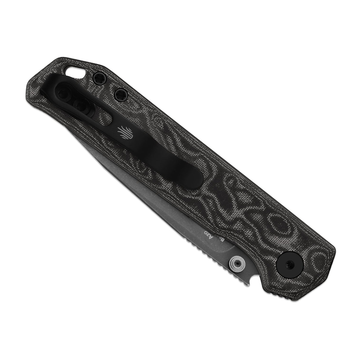 Begleiter 2.9 | Black Vortex Micarta + Grey SW PVD BD1N
