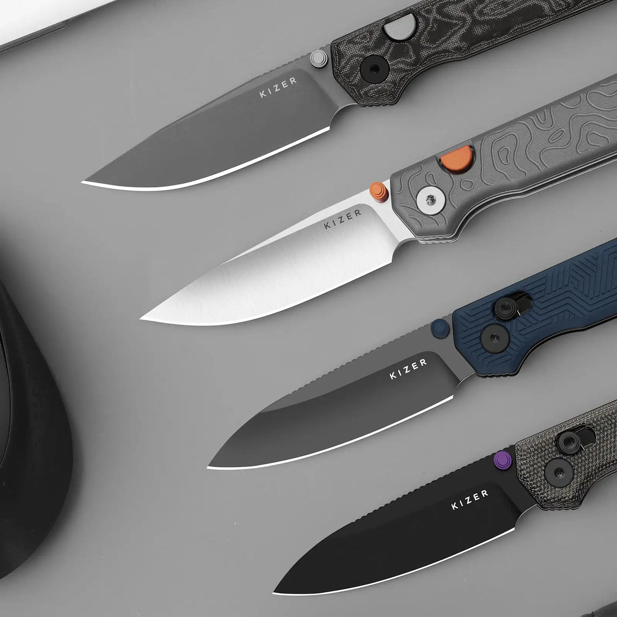 Begleiter 2.9 | Milled  Blue Aluminium + DLC Ultra S35VN