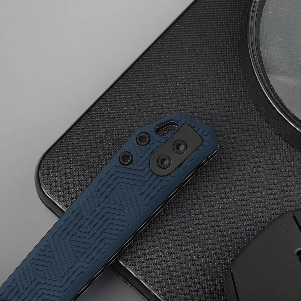 Begleiter 2.9 | Milled  Blue Aluminium + DLC Ultra S35VN
