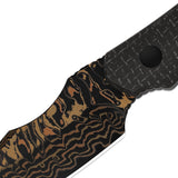 Bone | Burlap Micarta + Copper Dama