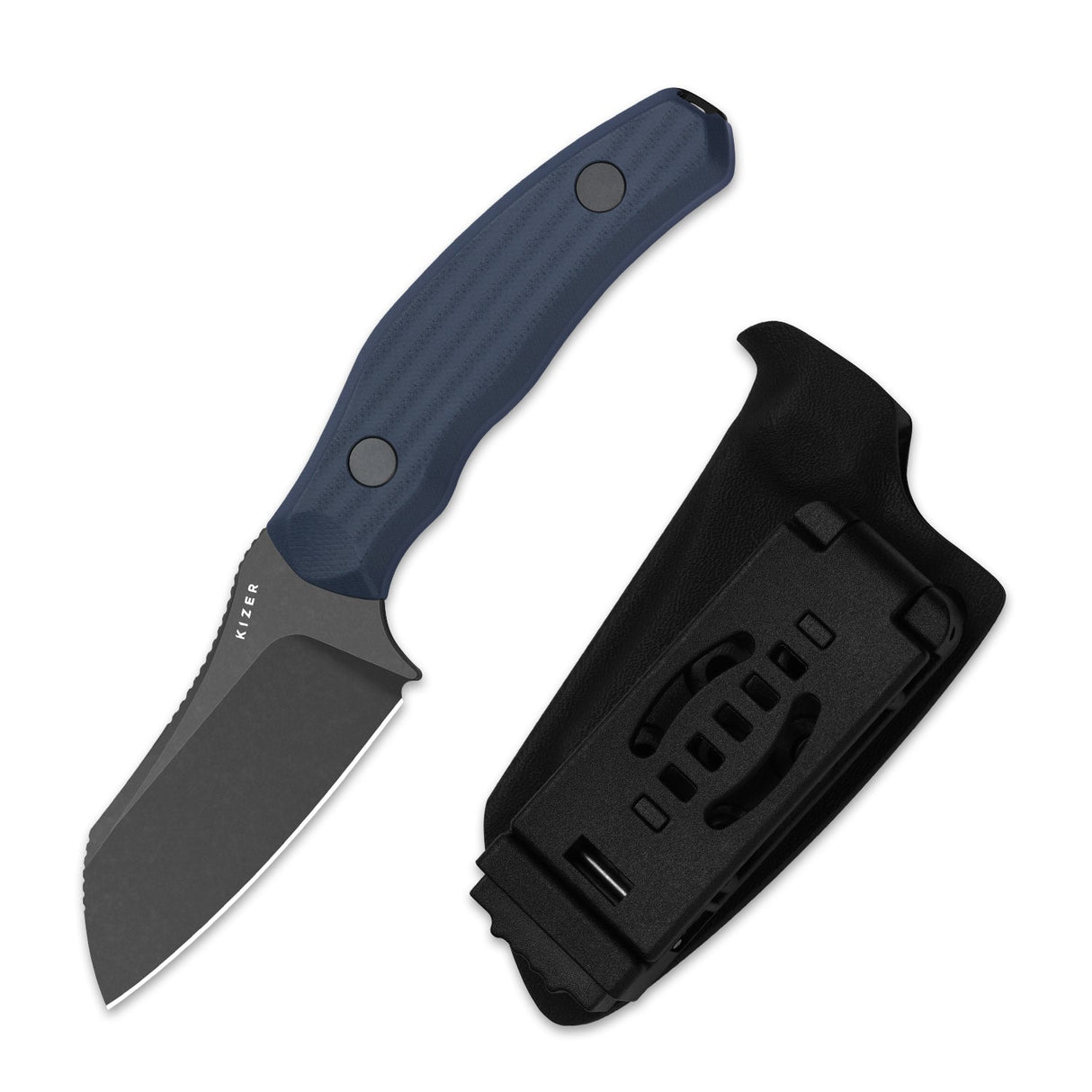 Bulldog Fix | Blue G10 + Dark Stonewash 14C28N