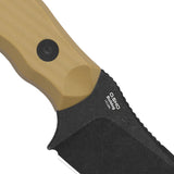 Bulldog Fix | Brown G10 + Blackwash 14C28N