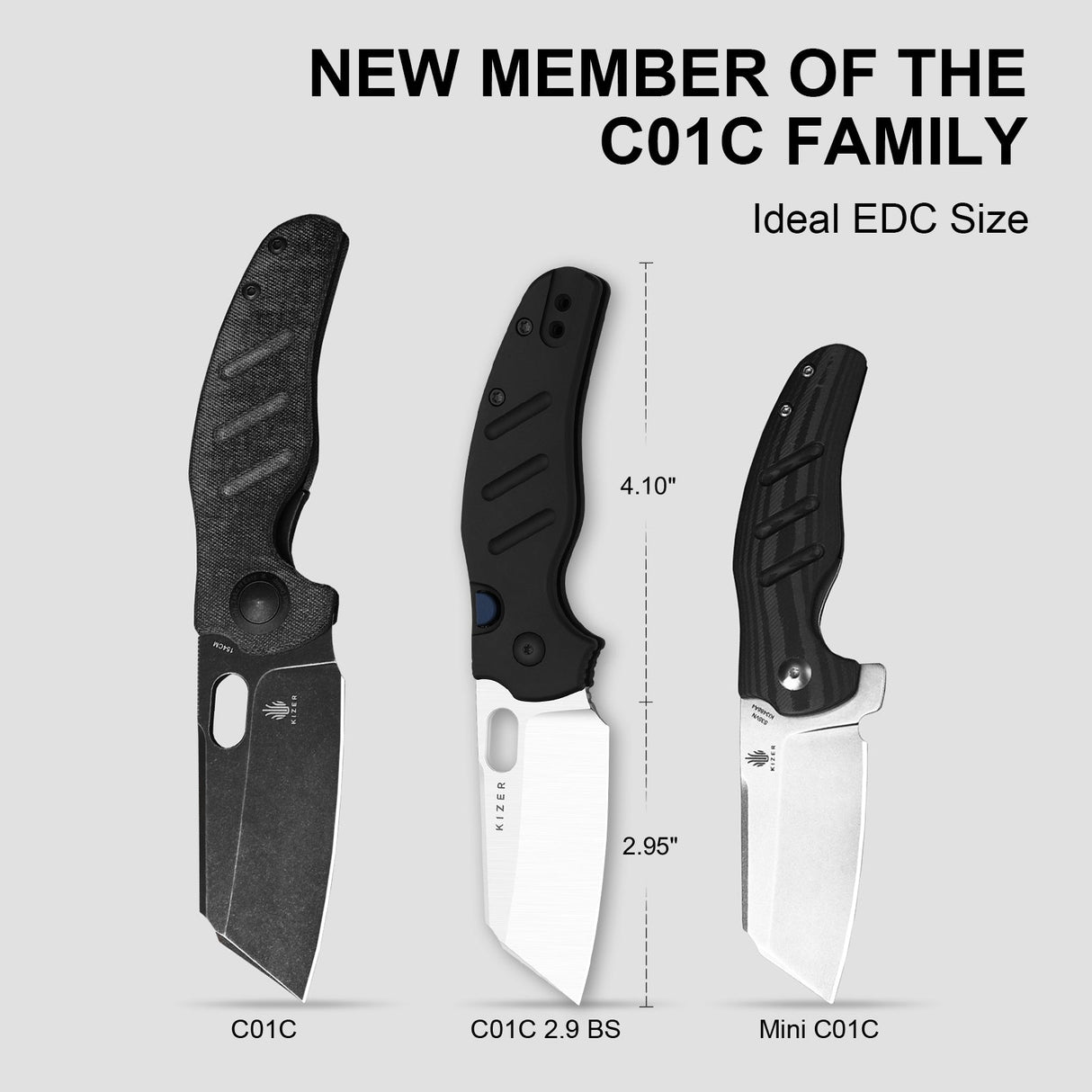 C01C 2.9 BS | Aluminium + Sheepsfoot Elmax