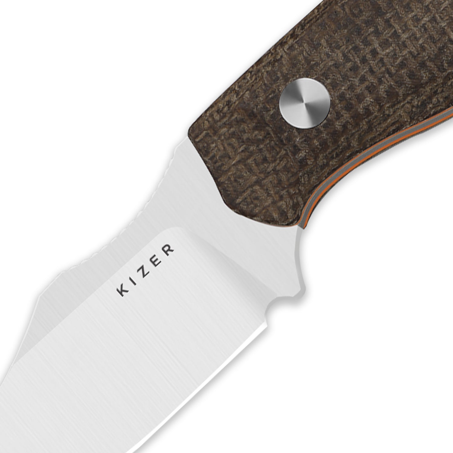 Beaver 2 | Brown Micarta + Clip Point AEB-L