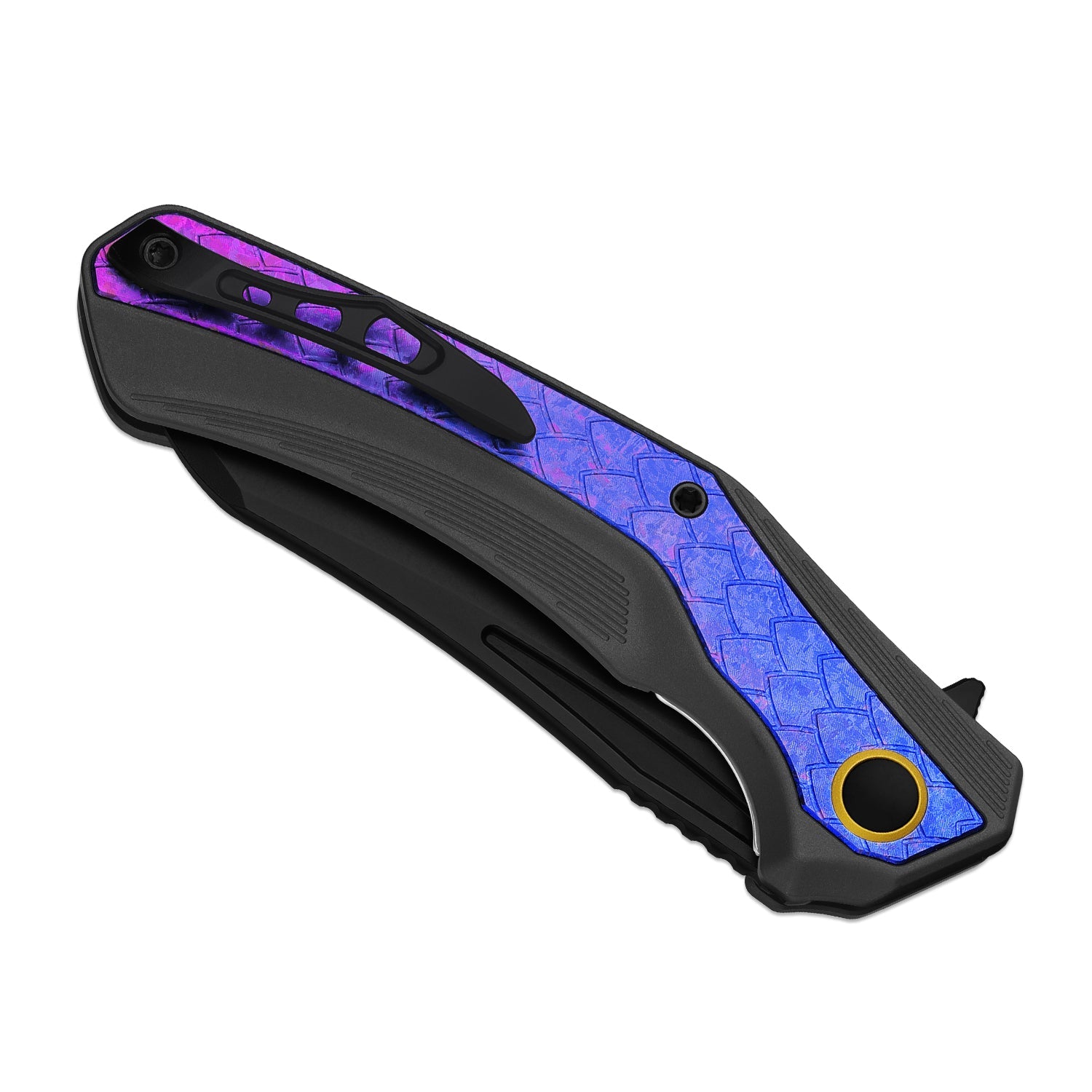Draca | Crystal Ti & Aluminium + Black PVD S45VN