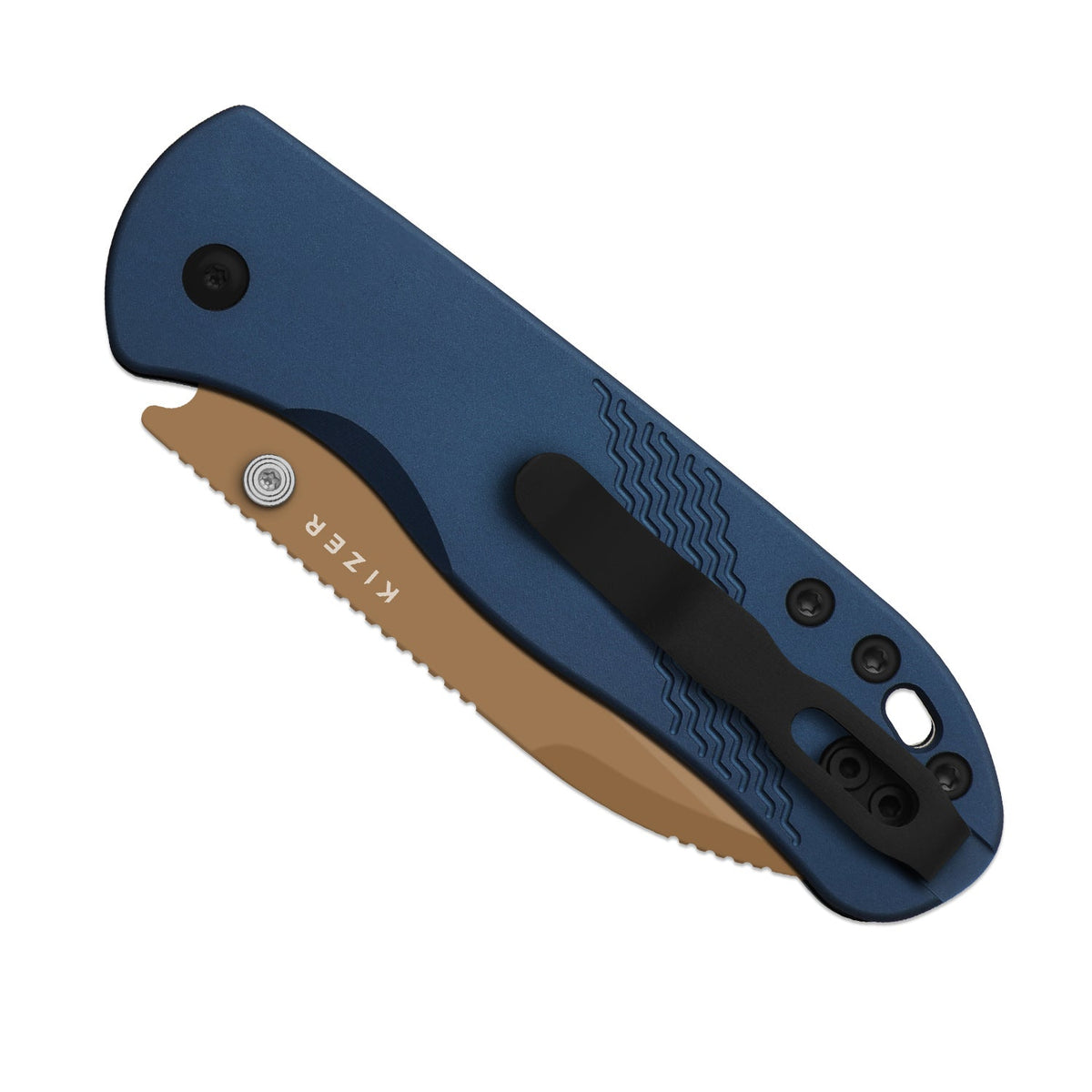 Drop Bear 292 AirTi *Left Handed* | Cobalt Blue Alum + Sunset PVD M390