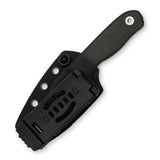 Drop Bear Fixed Blade | Black Richlite + Clip Point S45VN