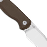 Drop Bear Fixed Blade | Norplex UltreX™ Micarta + Drop Point 14C28N