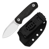 Drop Bear Fixed Blade | Marble CF + Drop Point M390