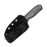 Drop Bear Fixed Blade | Black Micarta + Drop Point S45VN