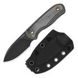 Drop Bear Fixed Blade | Black Micarta + Drop Point S45VN