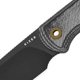 Drop Bear Fixed Blade | Black Micarta + Drop Point S45VN