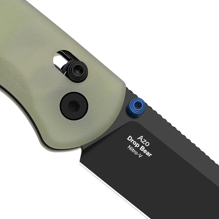Drop Bear | Glow in the Dark G10 + Black PVD Nitro-V