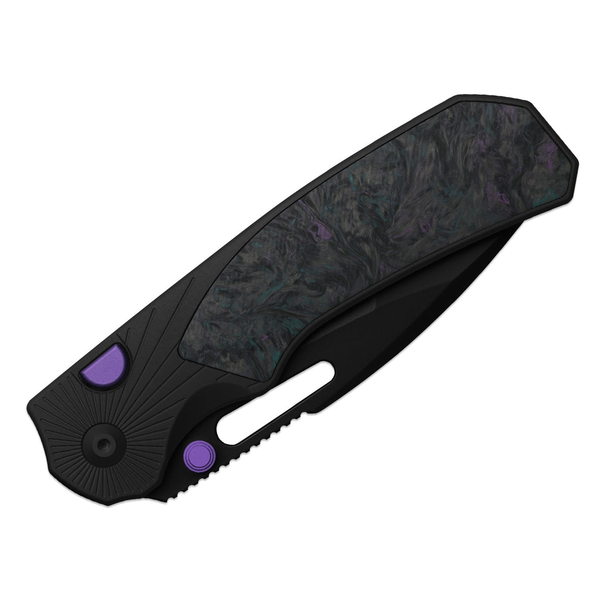 Durandal | Alu & FatCarbon Dark Matter Black + Black PVD S35VN