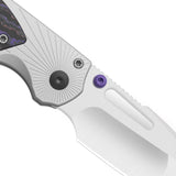 Durandal | Alu & FatCarbon Purple Haze + Satin S35VN