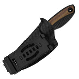 Finch | Black G10 & Mkuruti Wood + 3-layer composite steel