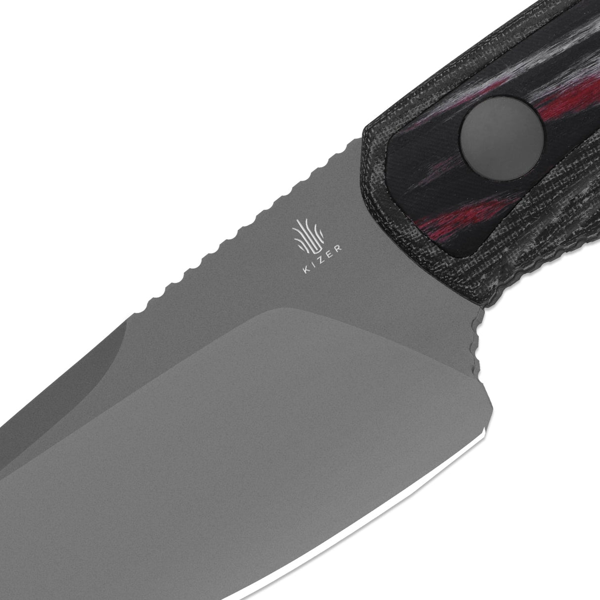 Finch | Micarta & Reconstituted Wood + Grey PVD Stonewash AEB-L