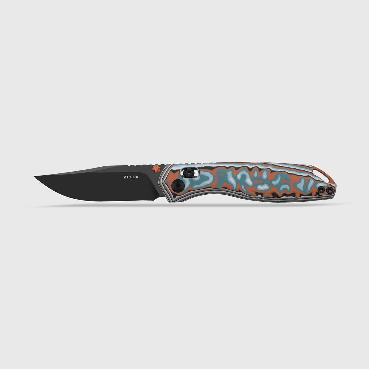 Findo | Vortex Micarta + Black PVD AEB-L