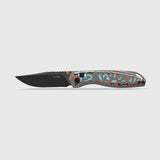 Findo | Vortex Micarta + Black PVD AEB-L