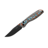 Findo | Vortex Micarta + Black PVD AEB-L