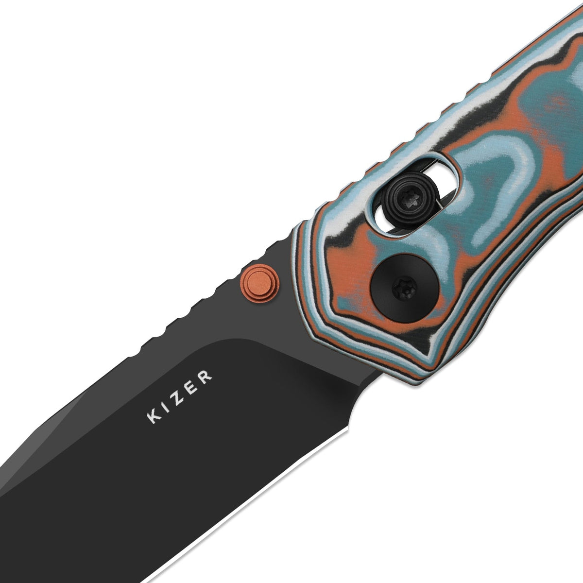 Findo | Vortex Micarta + Black PVD AEB-L