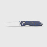 Findo | Blue Vortex Micarta + Satin AEB-L