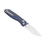 Findo | Blue Vortex Micarta + Satin AEB-L