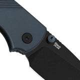 Glaux | Blue Milled Aluminium + Blackwash 14C28N