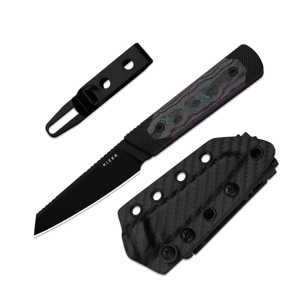 Hallow | Camo Carbon Jazzy & Aluminium + Black PVD 10V