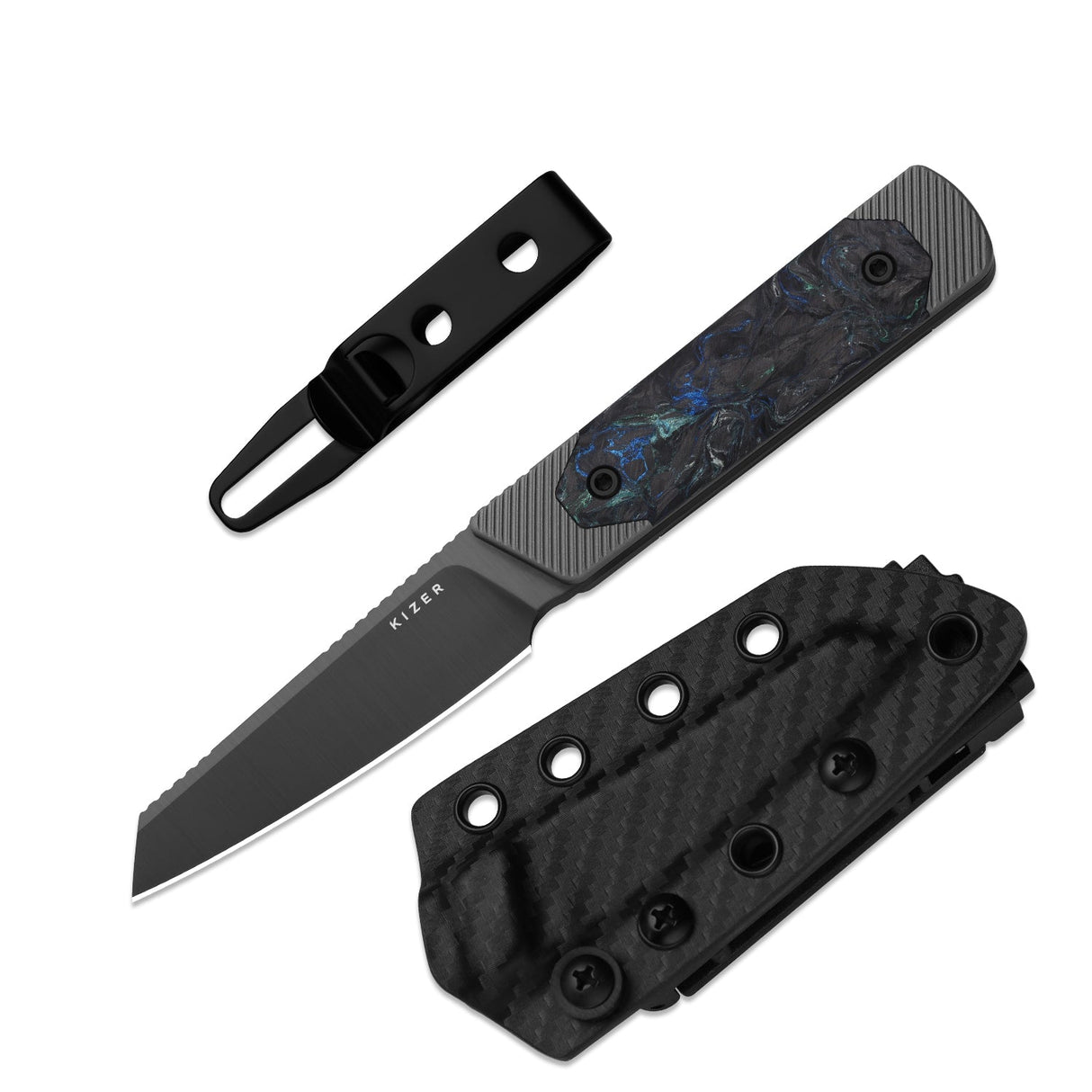 Hallow | Carbon Fiber & Aluminium + Grey PVD 10V
