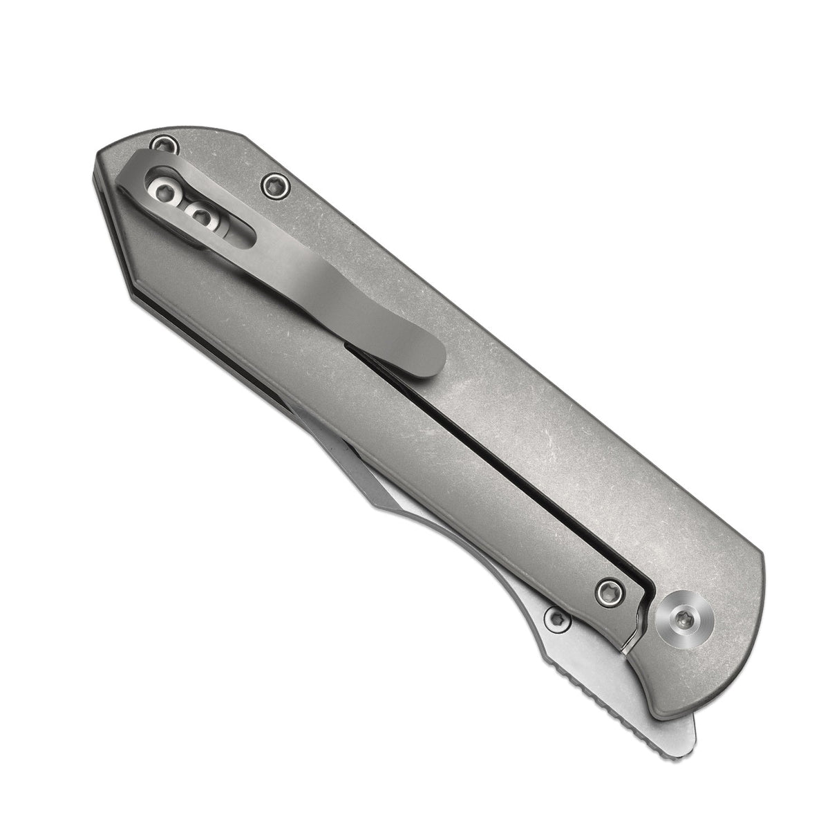 Harpoon Fold | Grey Ti + Stonewash Elmax