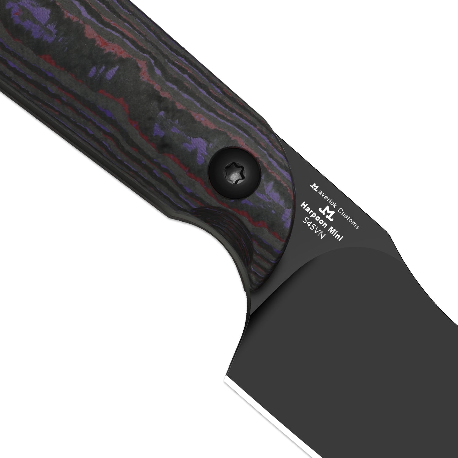Harpoon Mini | Fat Carbon 'Purple Haze' + S45VN