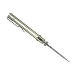 Khamsin | Sand Milled Aluminum +  Grey PVD Nitro-V